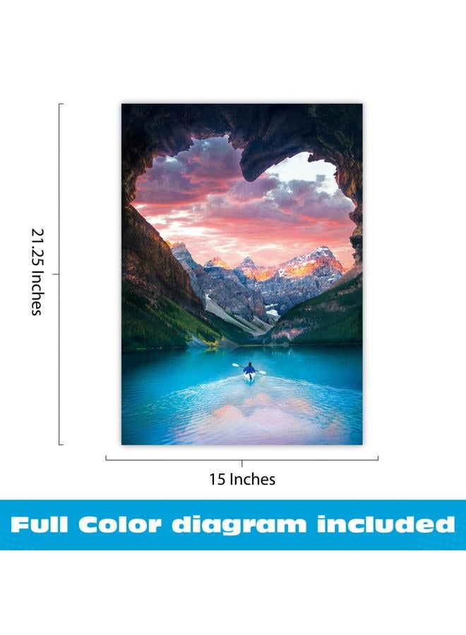 Buffalo Games Dillion Saw -Follow Your Heart - 500 Piece Jigsaw Puzzle For Adults -Challenging Puzzle Perfect for Game Nights - Finished Size is 21.25 x 15.00 - Image 5